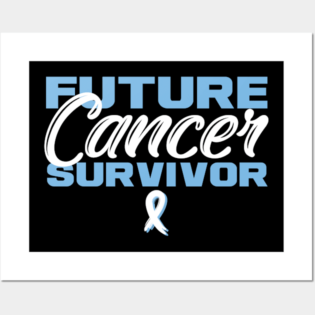 Protate Cancer Fighter Wall Art by TheBestHumorApparel